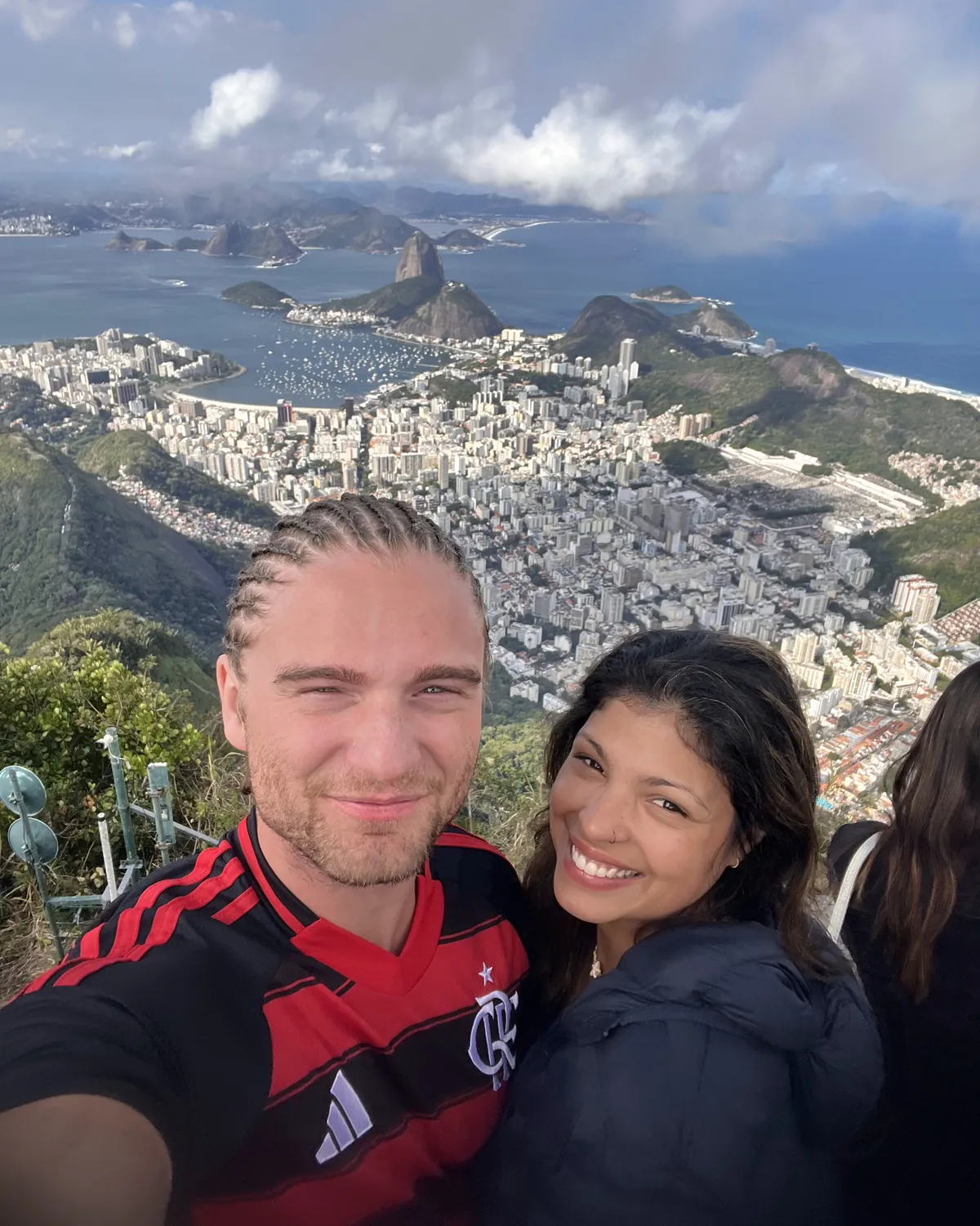 Rio de janeiro and sugarloaf from above
