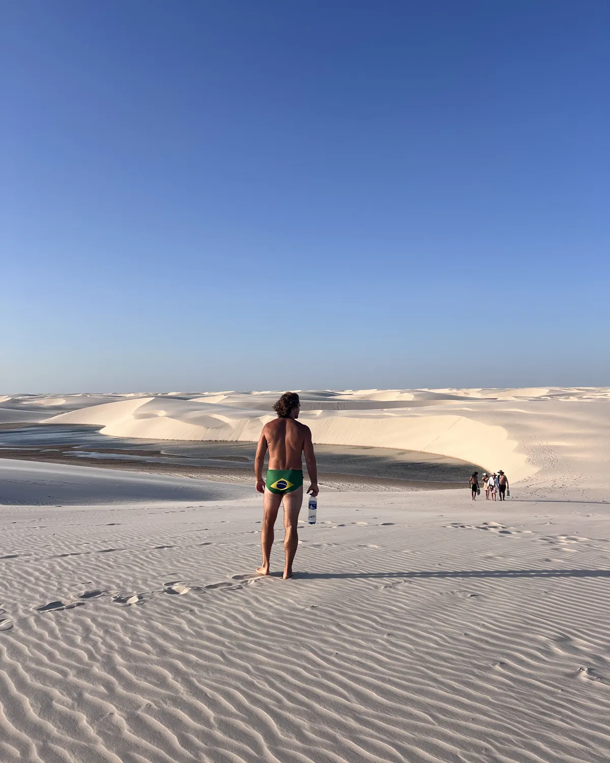 The dunes and lagoons of lencois maranhenses