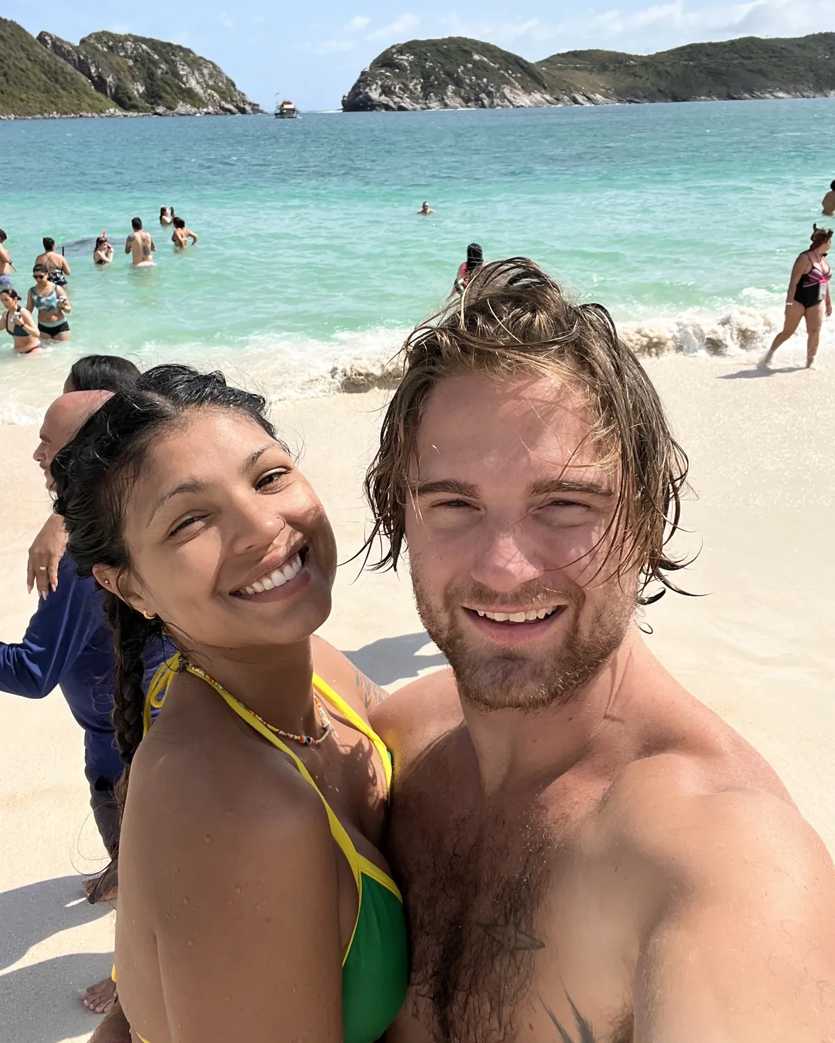 A beach day at arraial do cabo