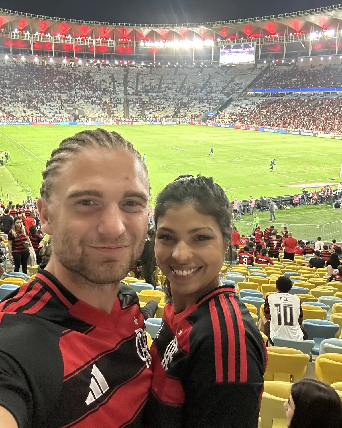 A flamengo match at the maracana