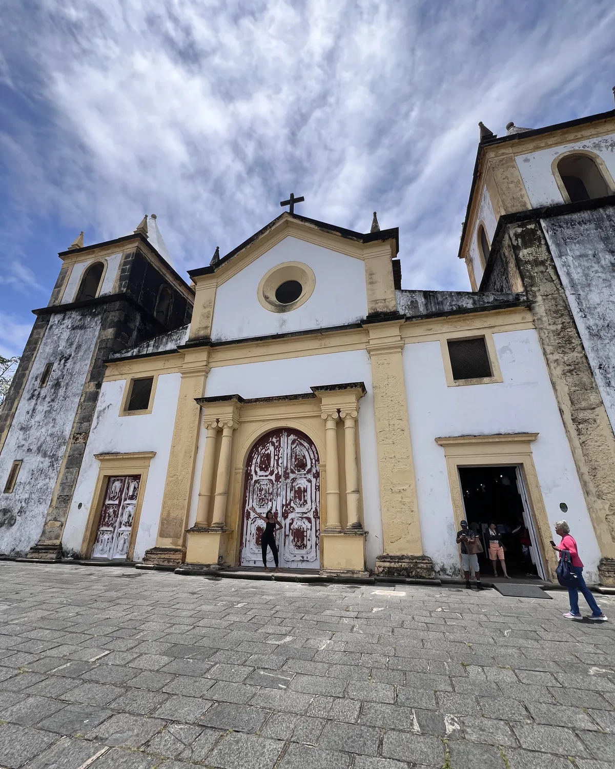 The colonial streets of olinda