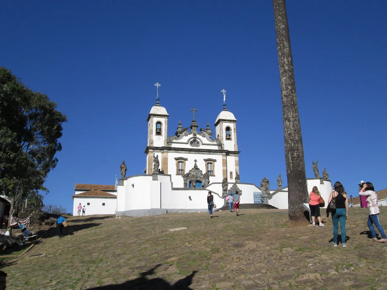 Aleijadinho's soapstone prophets at Congonhas