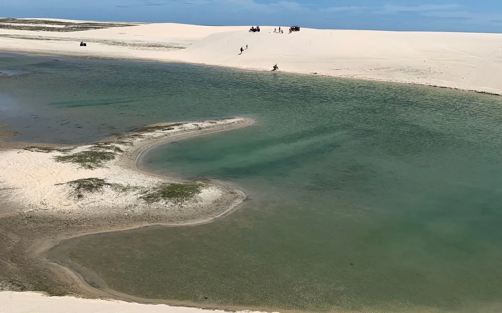 Lagoa Grande at Tatajuba near Jericoacoara