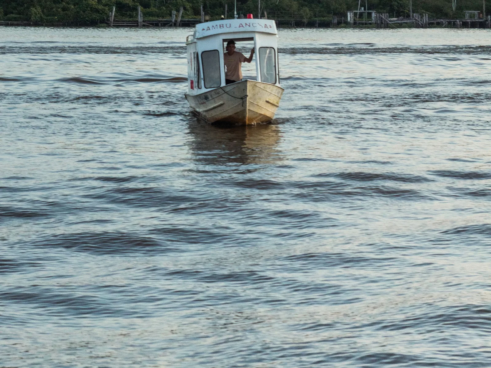 The riverfront at Cáceres, gateway to the western Pantanal