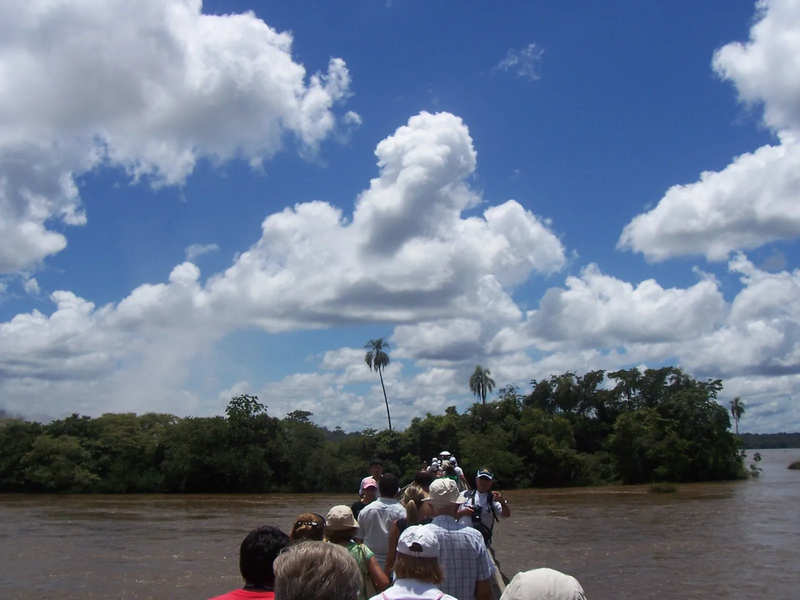 The catwalk over the Devil's Throat at Iguaçu