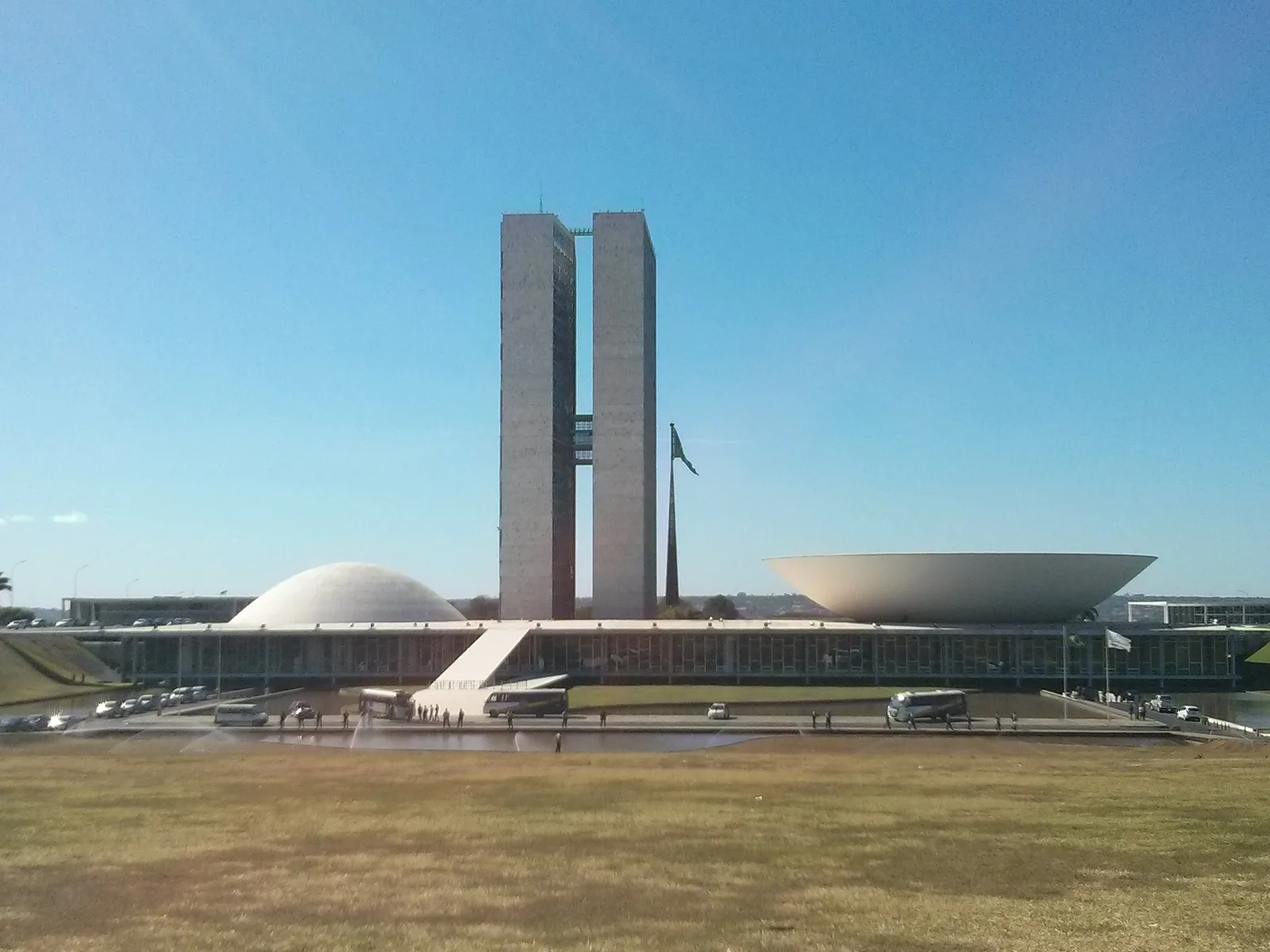 Niemeyer's National Congress building in Brasília