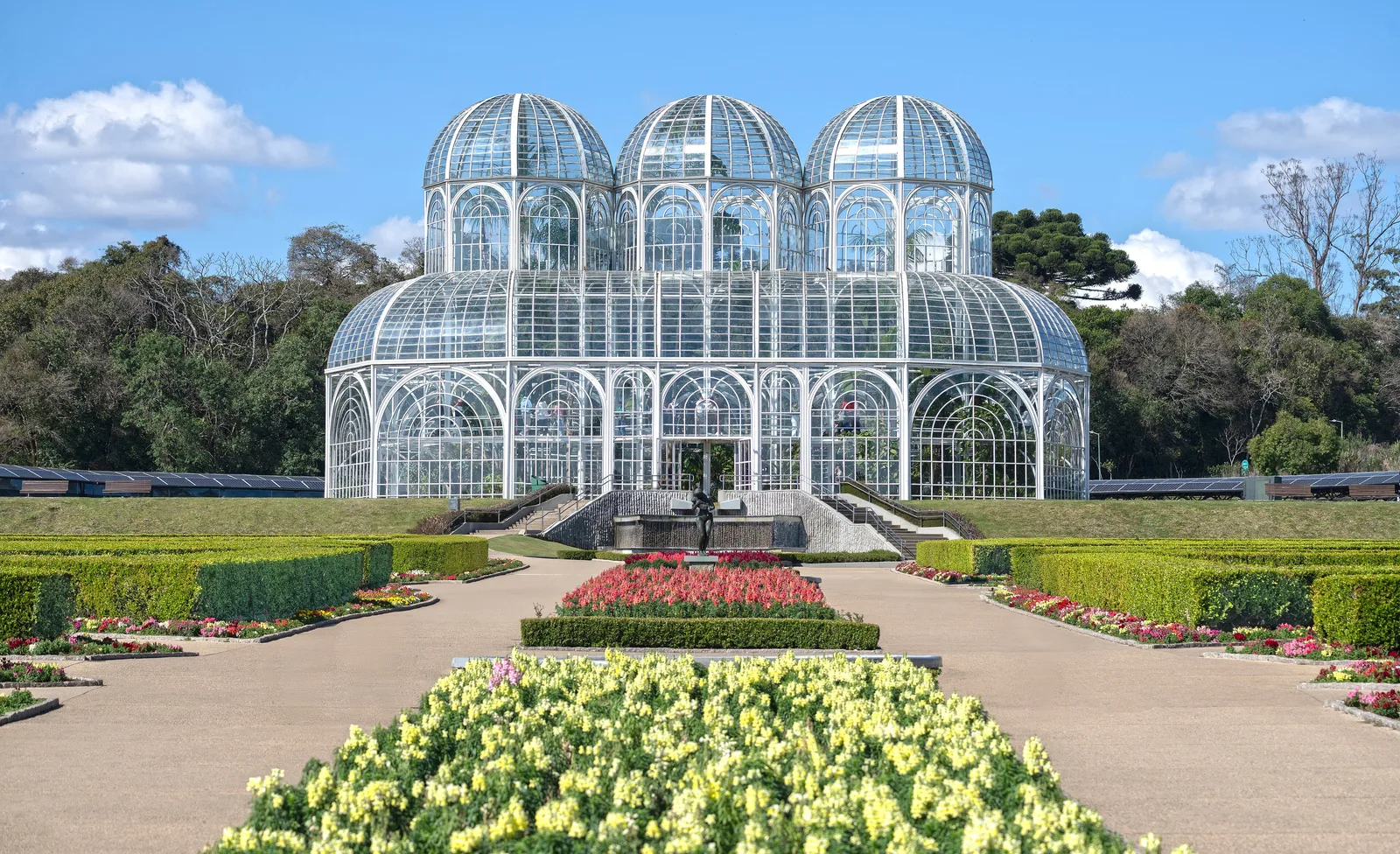 The glasshouse of Curitiba's botanical garden